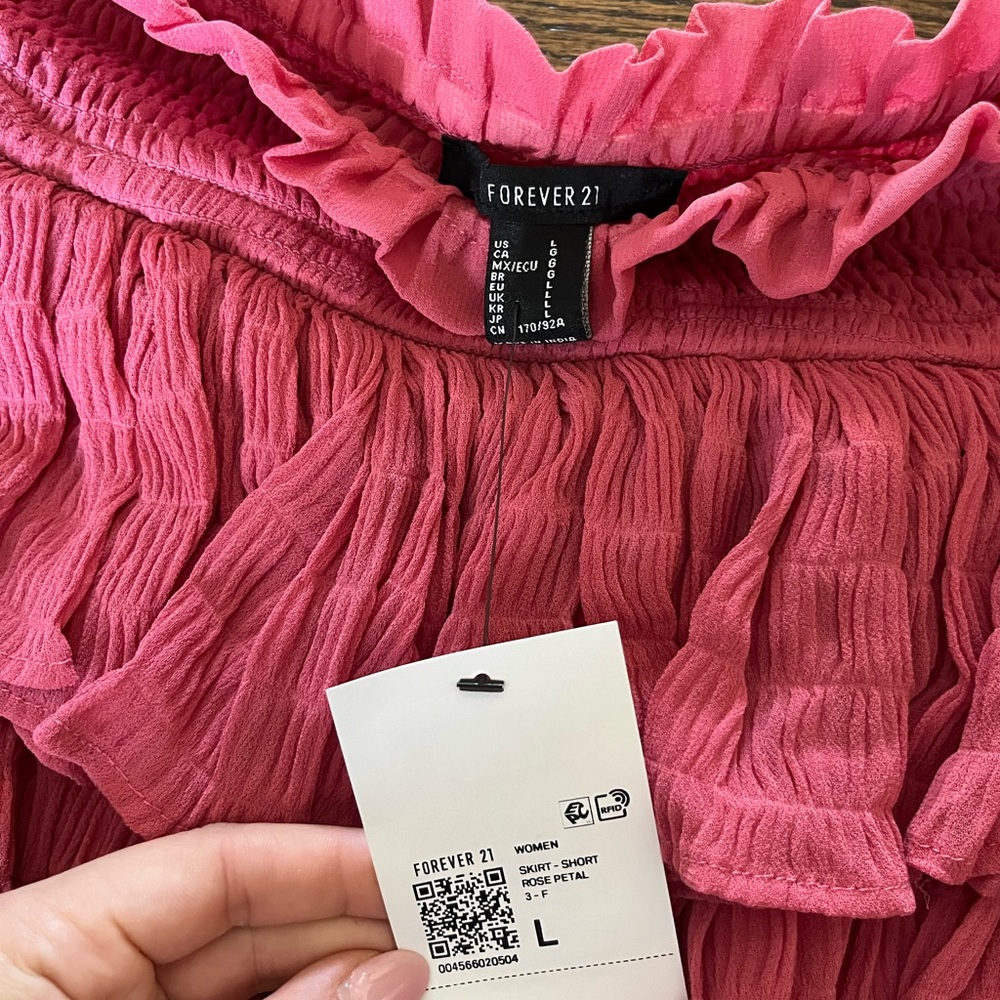 🚨NWT🚨Pink Ruffle Skirt - Picture 4 of 4